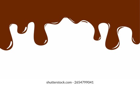 chocolate melted wave Fondo. fondo de líquido de chocolate. líquido de chocolate.