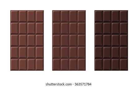 Chocolate milk bitter  on white background 