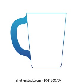 chocolate mug isolated icon