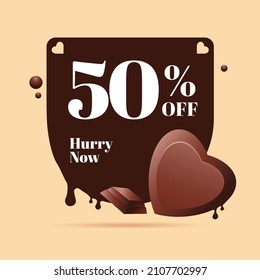 Chocolate offer on valentines day