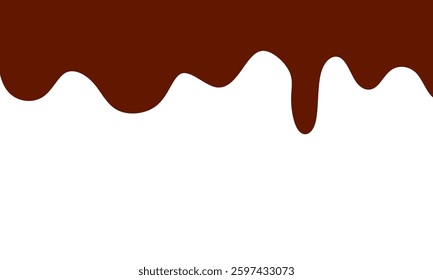 Chocolate on white background. Chocolate vector. wallpaper. background. 