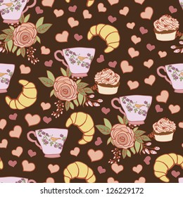 chocolate pastry pattern