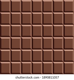 Chocolate pattern background seamless vector