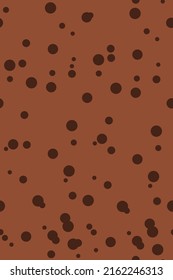 Chocolate pattern. Bright food card. Chocolate pattern background. Vector illustration
