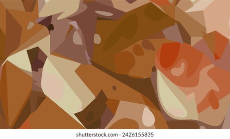 chocolate polygon pattern abstract texture background