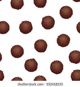  Chocolate Pops Seamless Vector Background