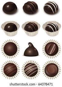 Chocolate pralines