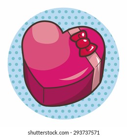 chocolate presents theme elements