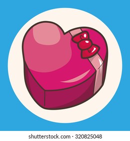 chocolate presents theme elements