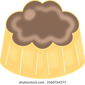 chocolate pudding cartoon clip art