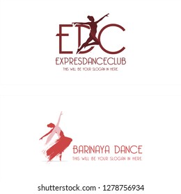 chocolate red maroon people initials combination mark text and symbol logo design concept vector suitable for fashion dance beauty modern 