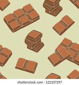chocolate seamless pattern