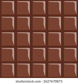 chocolate seamless pattern sweet texture. Chocolate Bar Seamless Background Pattern.