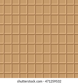 Chocolate seamless texture. Fashion graphic design. Vector illustration. Background design. Modern stylish abstract texture. Template for print, textile, wrapping and decoration