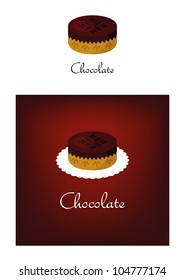 Chocolate sign, chocolate box