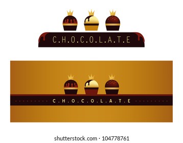 Chocolate sign, Chocolate box