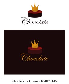 Chocolate sign, chocolate box