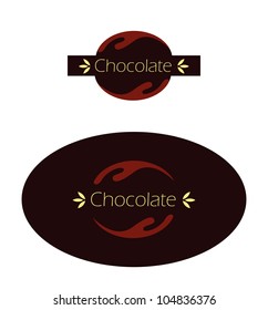 Chocolate sign, chocolate box