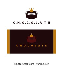 Chocolate sign, chocolate box