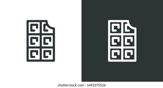 Chocolate Sign Symbol Icon Vector