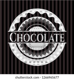 Chocolate silvery emblem