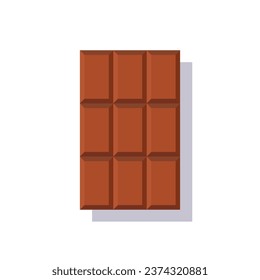 Chocolate Simple Flat Geometric Vector