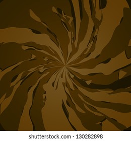 chocolate spiral. chocolate concept. chocolate background,