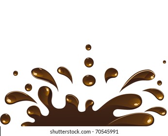 Chocolate splash