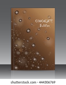 Chocolate Splash.Chocolate Background.
