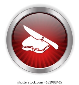 chocolate spread on bread icon