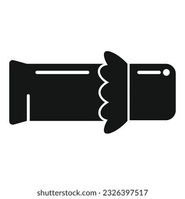 Chocolate stick icon simple vector. Food protein. Fresh vitamin