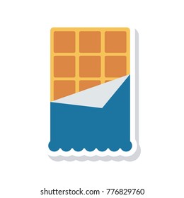 chocolate sticker icon