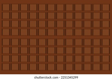 Patrón rayado de chocolate en tonos marrones graduados. fondo abstracto vectorial para el diseño