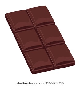 chocolate sweet bar candy icon