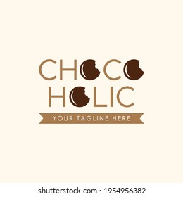 Chocolate Sweet Dessert Candy Logo for Company Business