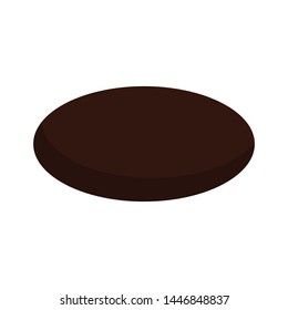 chocolate sweets , vector illustration isolated on white background