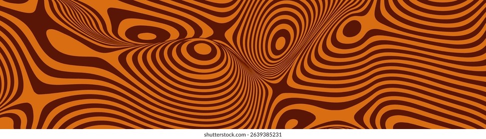 Chocolate swirl background and peanut vector texture. Caramel pattern abstract. Cream candy and salty liquid sauce. Toffee wavy syrup flow in funky light glaze design.