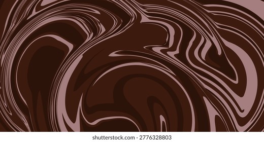 Chocolate swirl 
Ideal for packaging