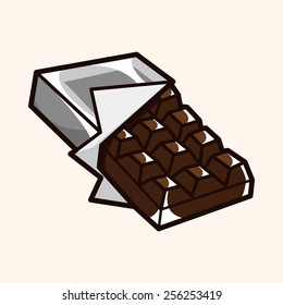 chocolate theme elements