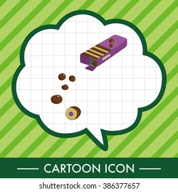 chocolate theme elements vector,eps