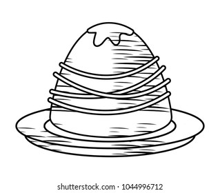 Chocolate truffle icon