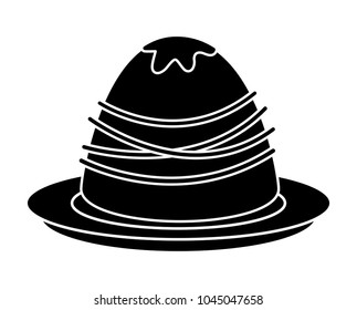 Chocolate truffle icon