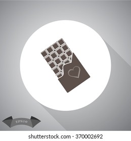Chocolate - Valentine's Day vector icon