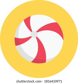 chocolate vector flat color icon 