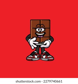 Schokoladenvektorgelenk