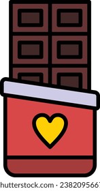 Chocolate vector icon. Can be used for printing, mobile and web applications.