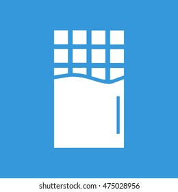 Chocolate vector icon flat