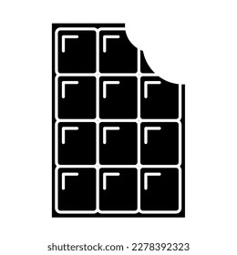 Chocolate vector icon flat trendy style illustration