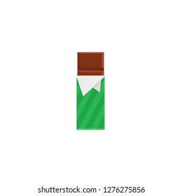 Chocolate. Vector icon illustration Flat design