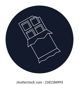 Chocolate Vector icon which is suitable for commercial work and easily modify or edit it


